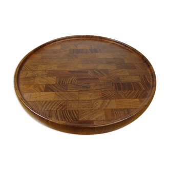 Rotating tray in solid teak - Digsmed - Denmark