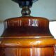 West germany ceramic floor lamp 70s