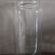 Vase grand flacon ancien verre transparent