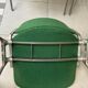 Pair of green DSC 106 chairs by Giancarlo Piretti