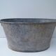 Galvanized basin / zinc