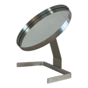 Circular mirror by Pierre Vandel France 70s 47x44cm