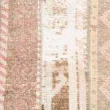 2x9 narrow vintage runner rug, 282x70cm