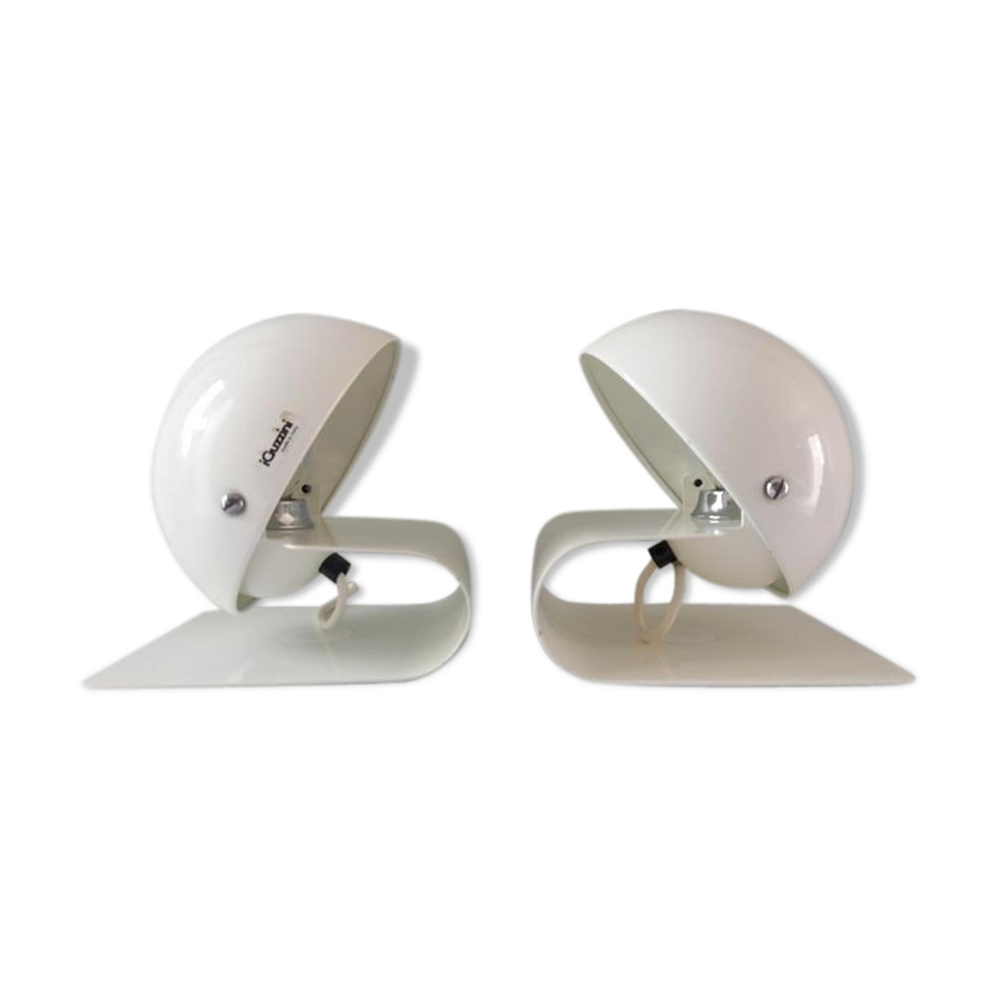 Pair of Guzzini lamps - "Bugia" Giuseppe Cormio