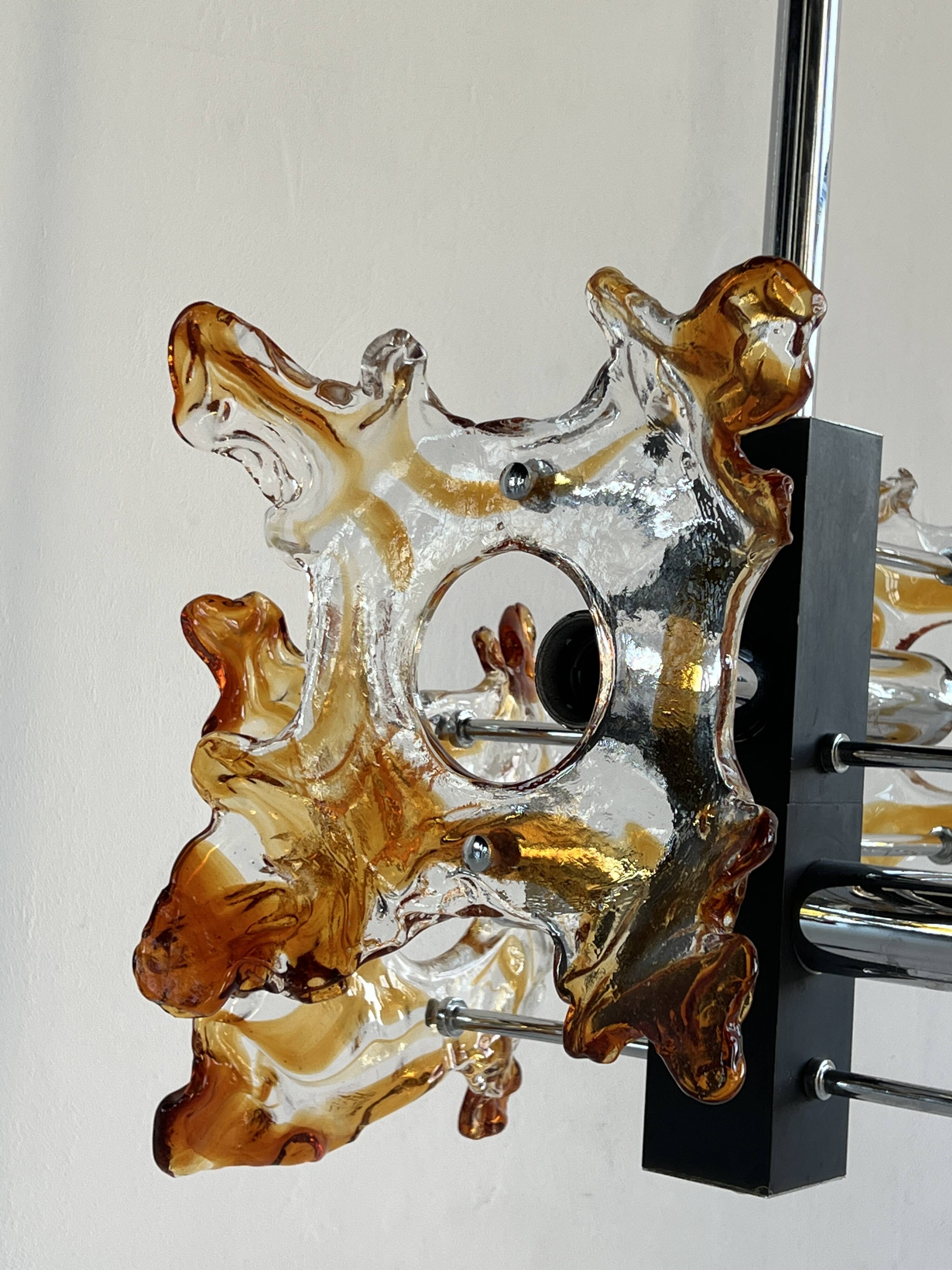 Mazzega Ceiling Lamp, Italy, 1970's