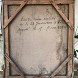 Old portrait of a man with a rouflaquettes
