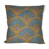 Vintage pattern cushion "Traveller's Tree"