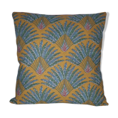 Vintage pattern cushion "Traveller's Tree"