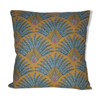 Coussin motif vintage " Arbre du voyageur "