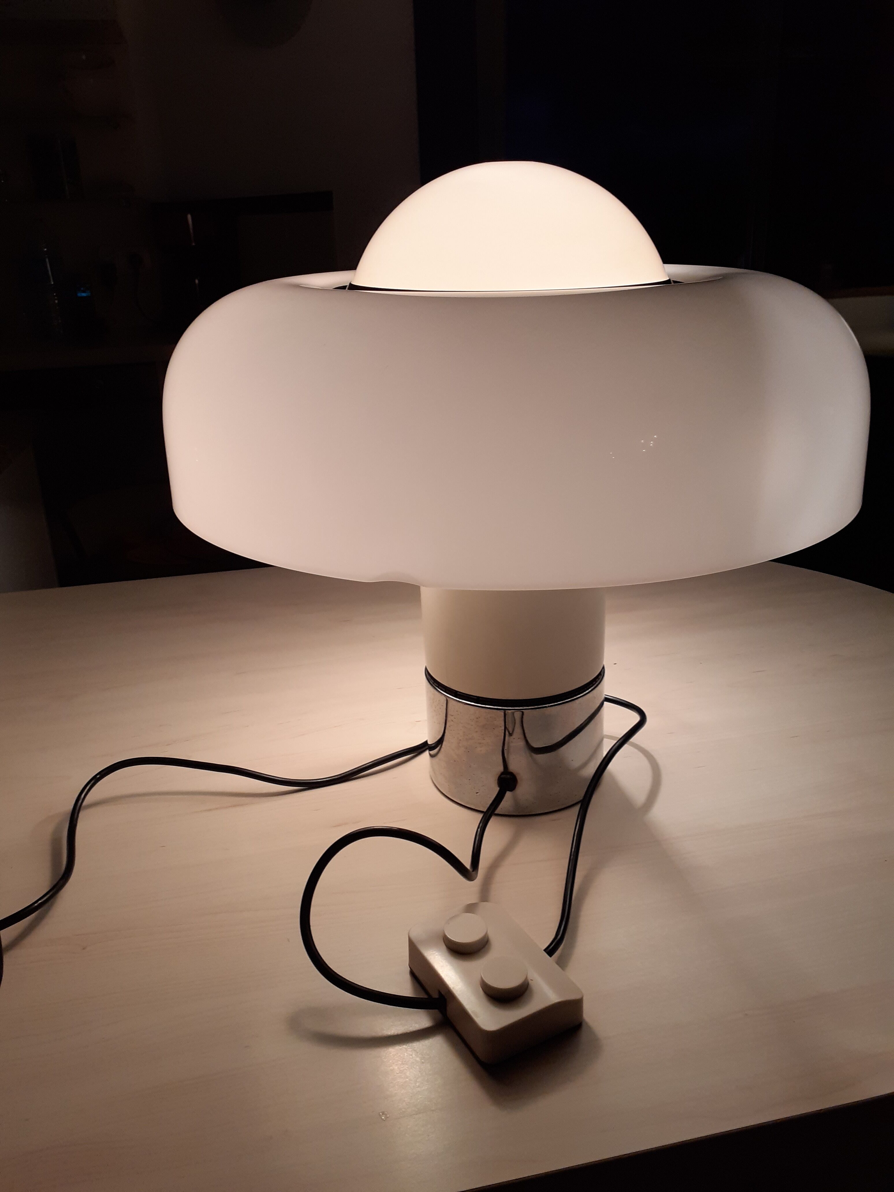 Lamp Brumbury by Luigi Massoni edited by Guzzini 1970