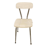 Workshop chair in beige formica and steel