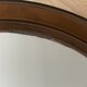 70's smoked plastic mirror