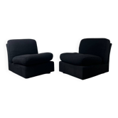 2 Ligne Roset armchairs from the 1970s.