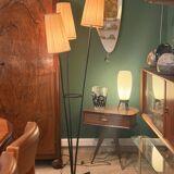 1950s tripod floor lamp