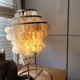 vintage mother-of-pearl lamp