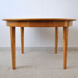 Art Deco Golden Elm Table, circa 1930