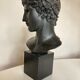 Athlete's head winner Greco Roman antiquities Louvre Museum