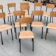 Lot 11 school chairs