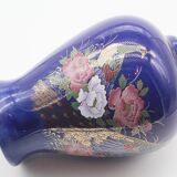 Chinese peacock ceramic vase