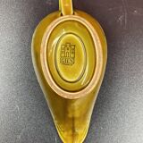 Gien, Olive green gravy boat