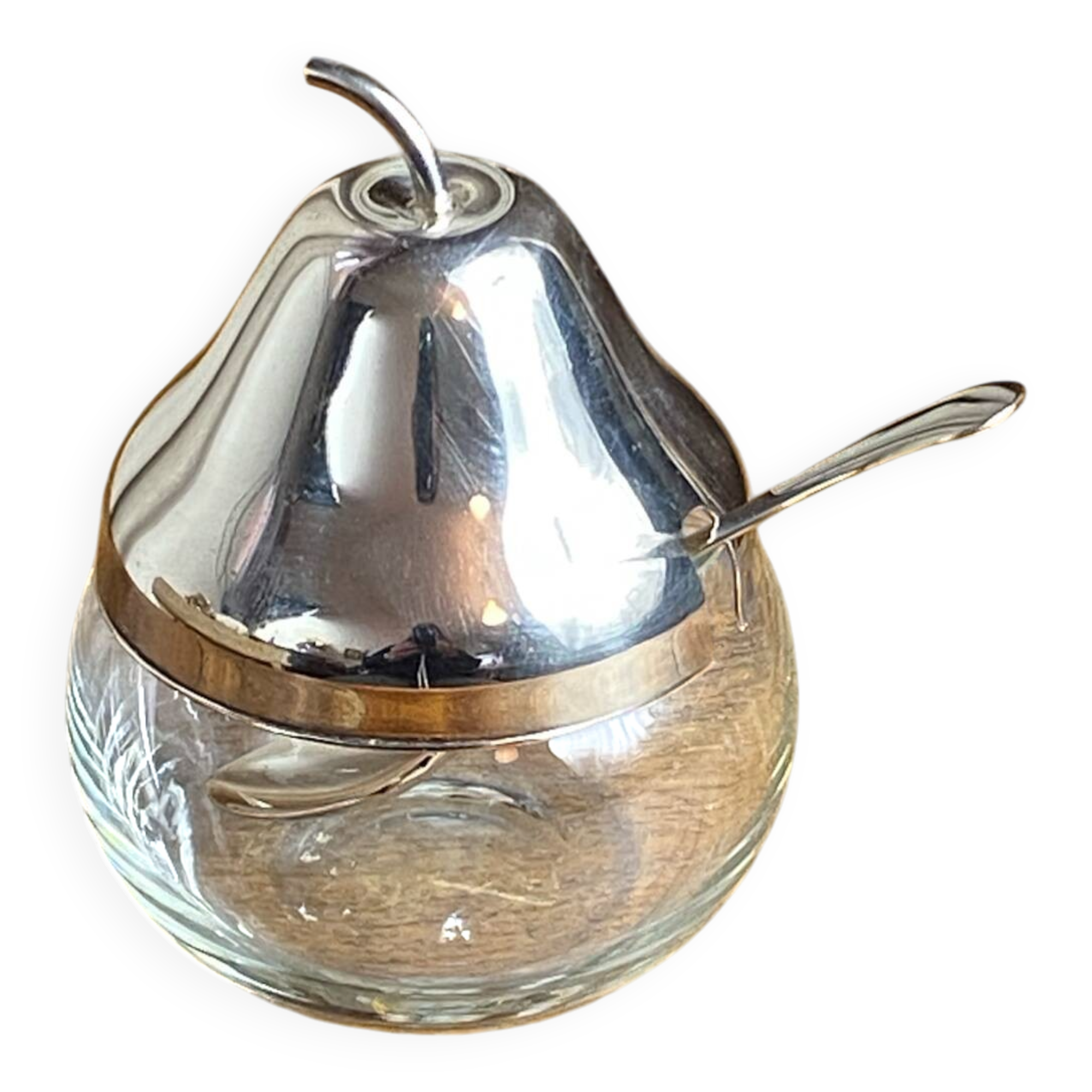 Sucrier, pot à confiture en forme de poire