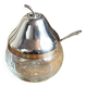 Sugar bowl, pear-shaped jam pot.