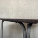 Vintage industrial school tables – steel and composite