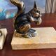 Squirrel bookends