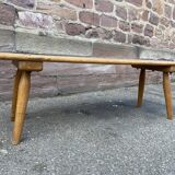 Farm bench in vintage wood 1920