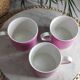 Pink coffee set