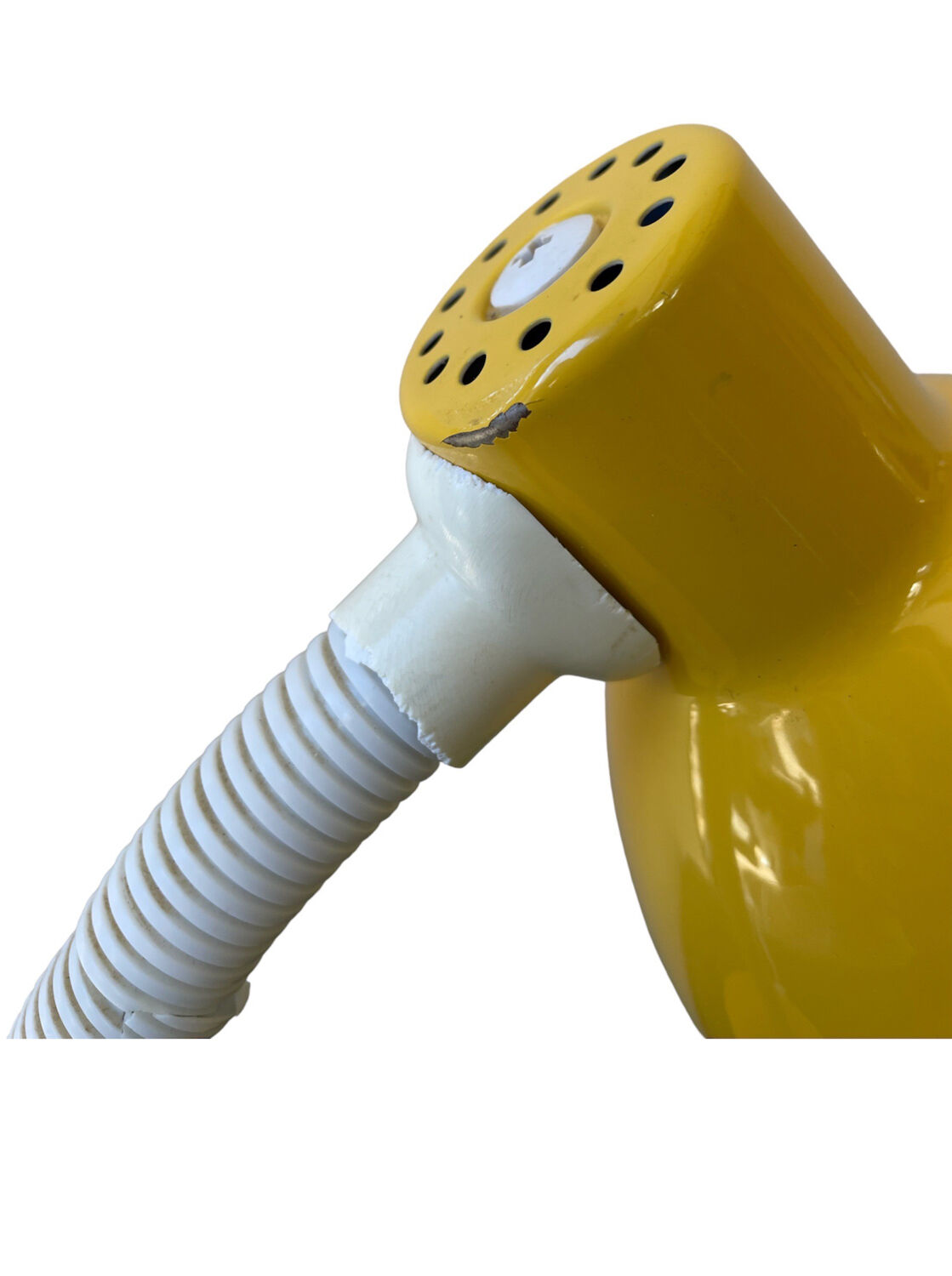 Desk lamp vintage yellow color 90s