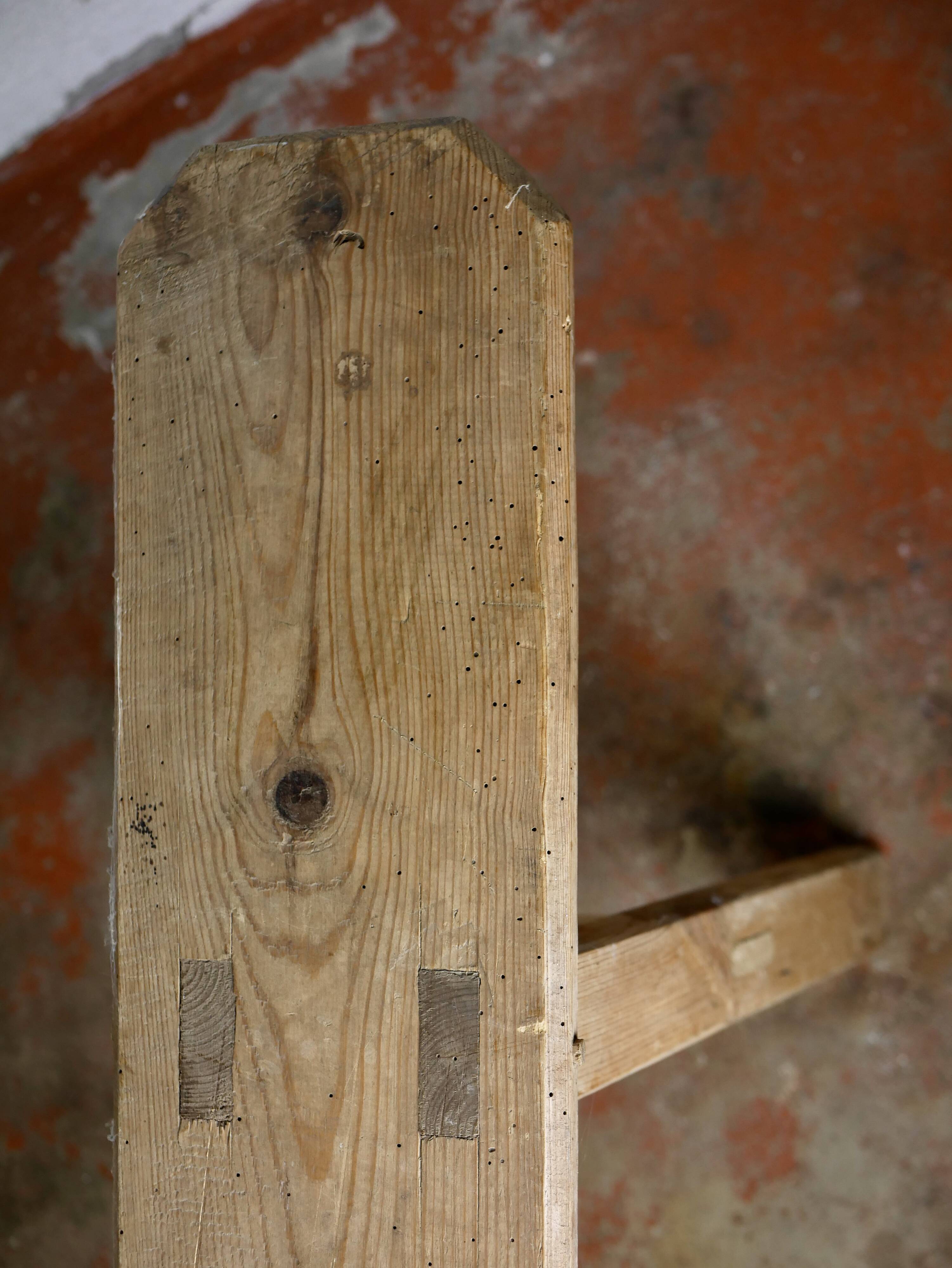 Auvergne oak bench