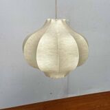 Modern mid-century Cocoon pendant lamp by Friedel Wauer for Goldkant Leuchten, 1960s.