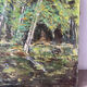La Mare à Piat, Foret de Fontainebleau, signed R Vacher