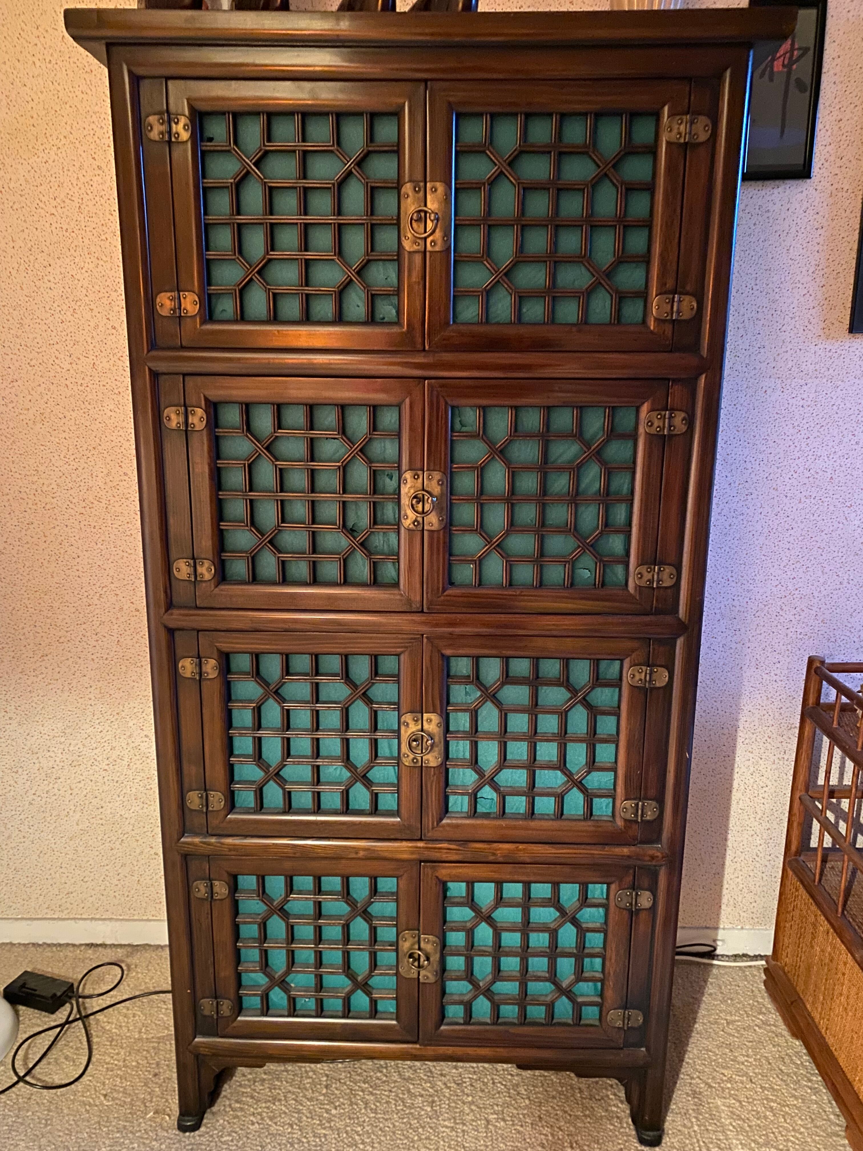 Korean wooden storage cabinet