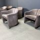 PS142 Easy Chairs by Eugenio Gerli for Tecno, 1970s - set of 5