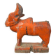 Sculpture indienne représentant une vache sacrée