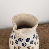 Handmade terracotta pitcher
