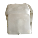 Iconic vintage glass cube