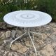 Wrought iron garden table 60s