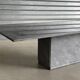 Grey marble coffee table
