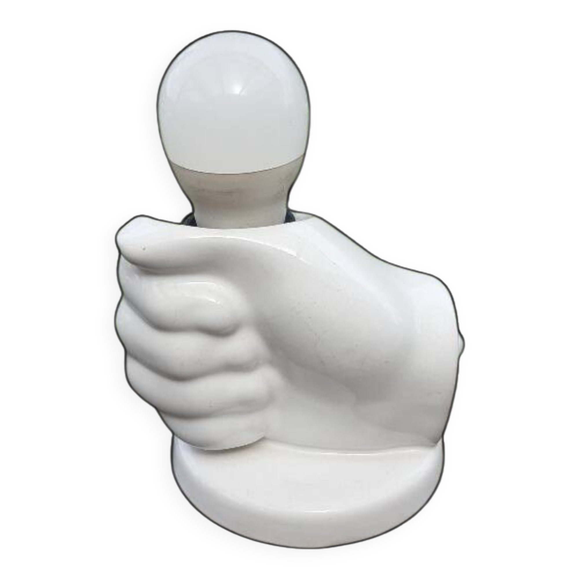 ARO ceramic lamp, Germany, 80s
