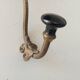 Antique wall coat rack, 19th century Art Nouveau style.