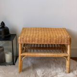 Rattan coffee table