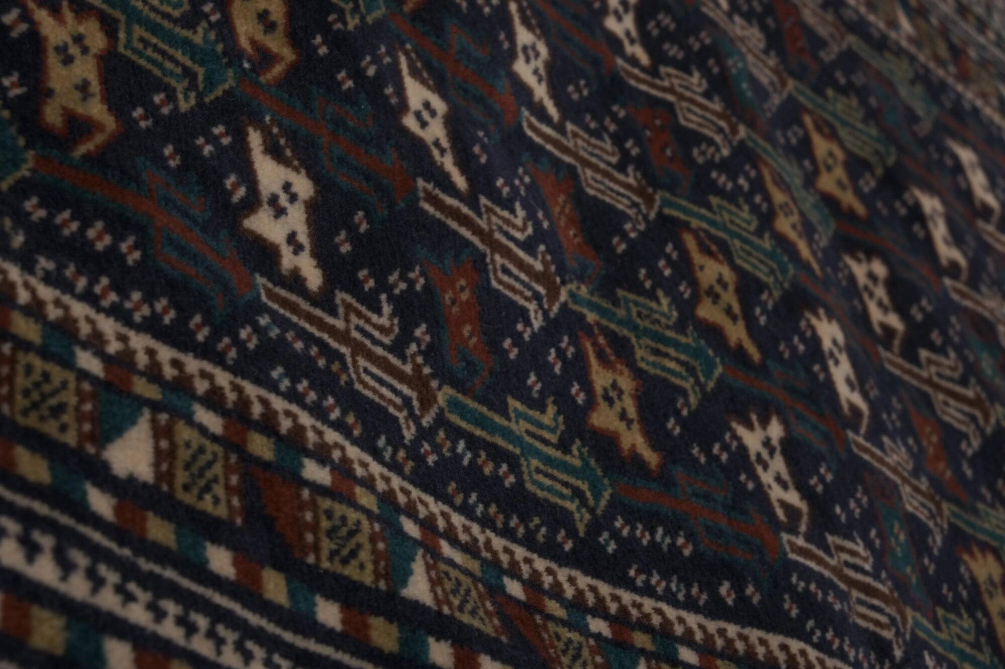 Tapis de couloir turc vintage
