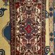 Ancient oriental carpet handmade Central Asia Turkey