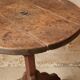 19th century oak pedestal table