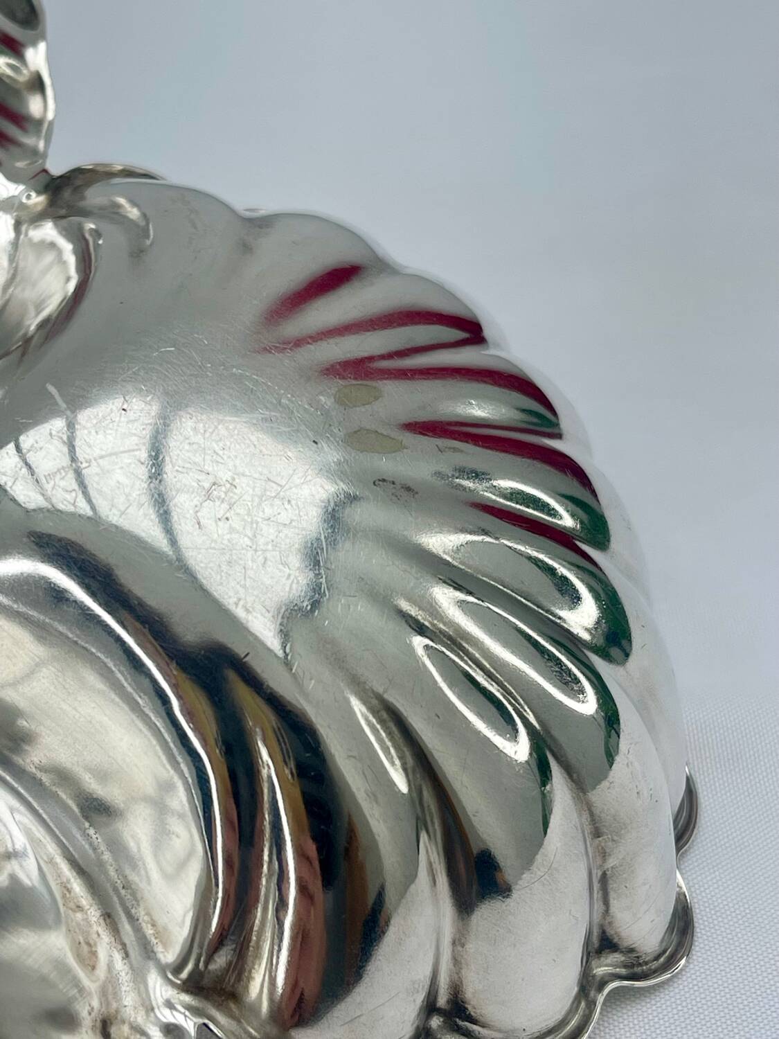 Christofle Silver-Plated Bonbonniere Serving Dish, Louis XV Style, Art Nouveau Period