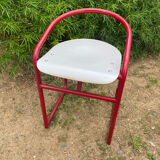 Pair of Samo 80's high stool lab chairs