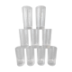 9 verres à eau
